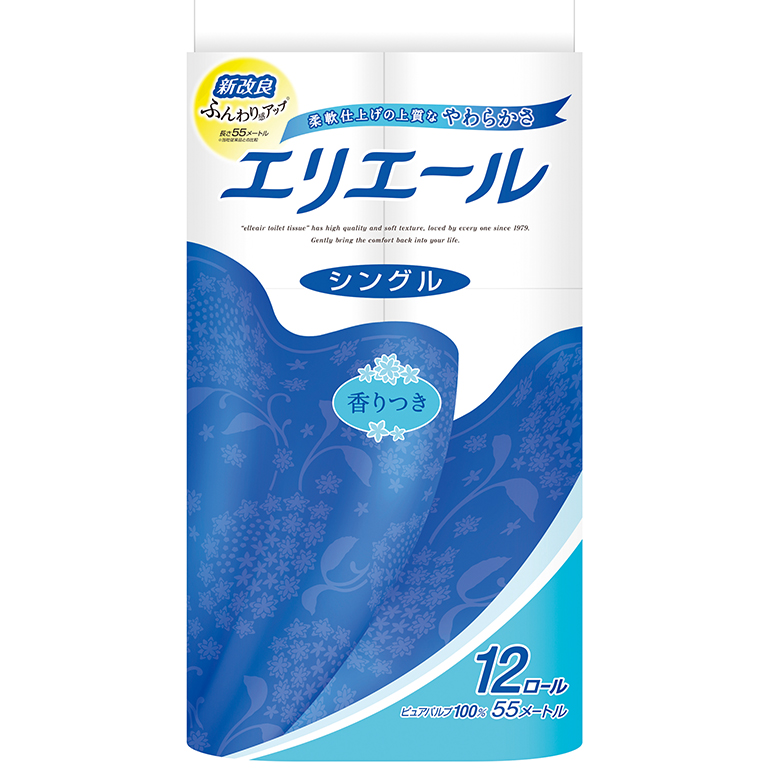 エリエール トイレットティシュー シングル｜トイレットティシュー｜商品情報｜エリエール｜大王製紙